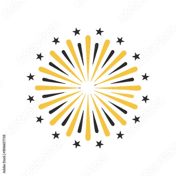 Obraz firework, celebration, festive, sparkle, night