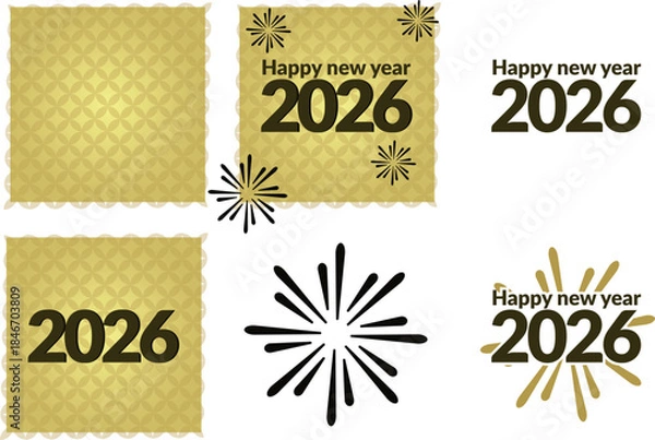 Obraz happy new year, 2026