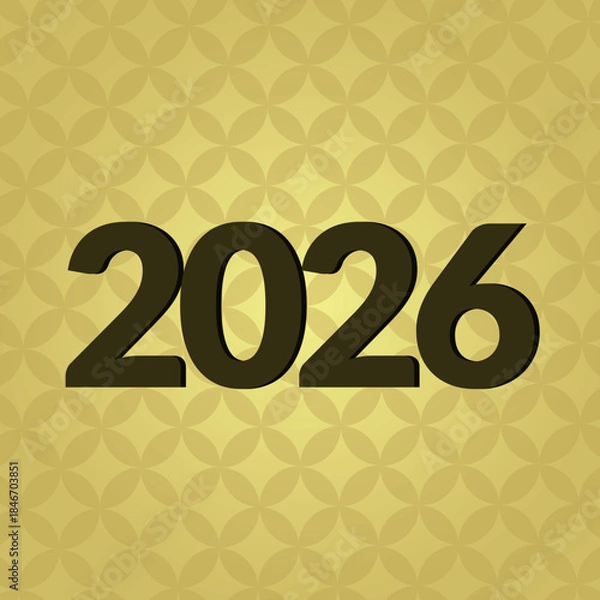 Obraz happy new year, 2026