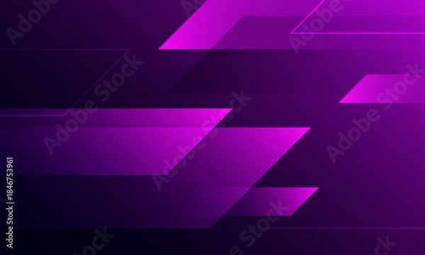 Obraz Abstract purple background with pink arrows. Eps10 vector