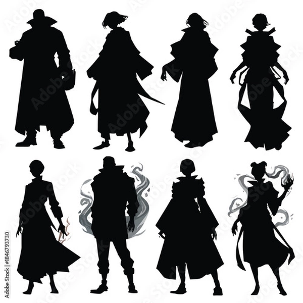 Obraz arcane silhouette