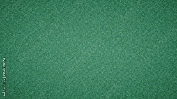 Obraz Green woven fabric texture background. Vector illustration 
