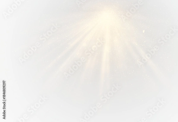 Obraz Flash glow star beam light luminous cosmic radiant rays.
