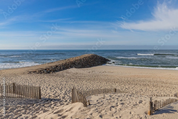 Obraz A sandy beach in Ilhavo