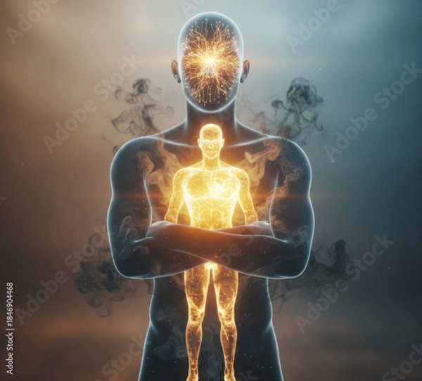 Obraz human Shining Aura