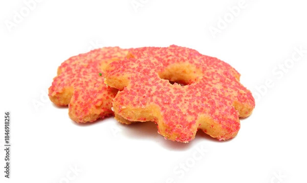 Obraz Cookies isolated on white background