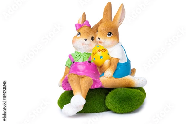Obraz Easter bunnies isolated