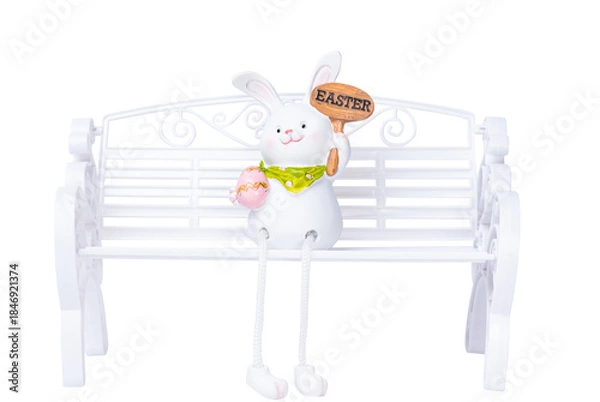 Obraz Easter bunnies isolated