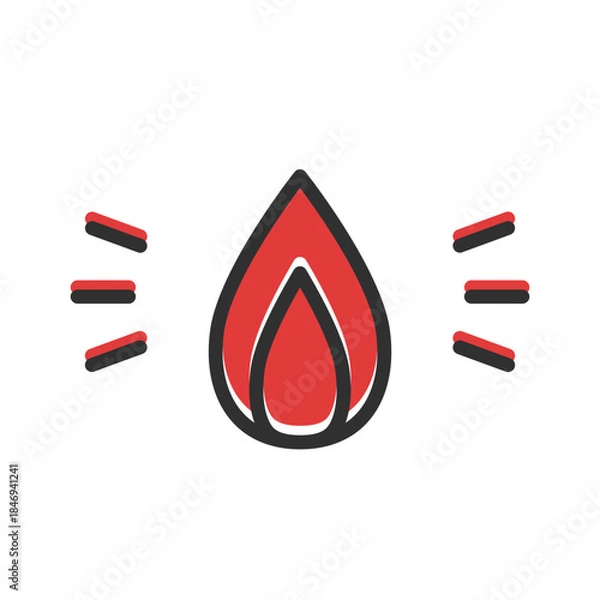 Obraz Fire icon
