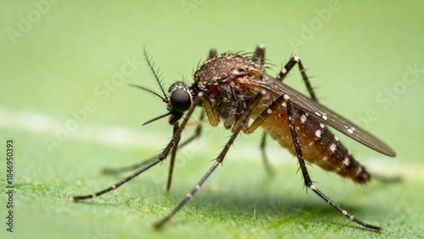 Obraz mosquito on leaf