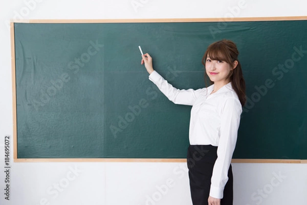 Obraz 日本人の女性教師