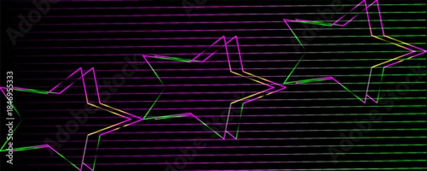 Obraz abstract saber line pattern illustration background