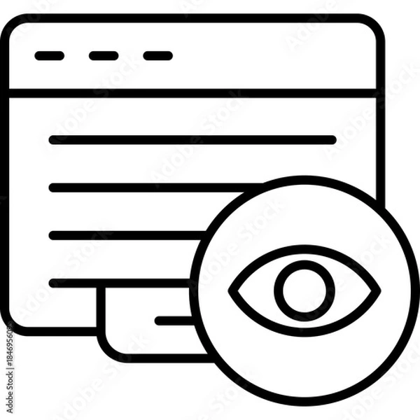 Obraz Insight Icon Vector Element