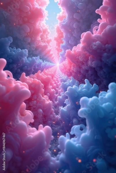 Obraz Vibrant cloudscape