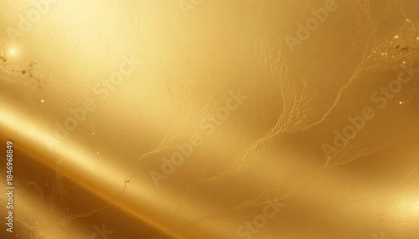 Fototapeta Superior gold gradient background with seamless transitions and a contemporary, opulent look