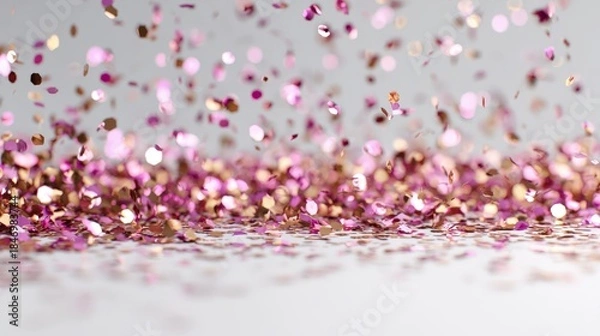 Fototapeta Sparkling pink glitter