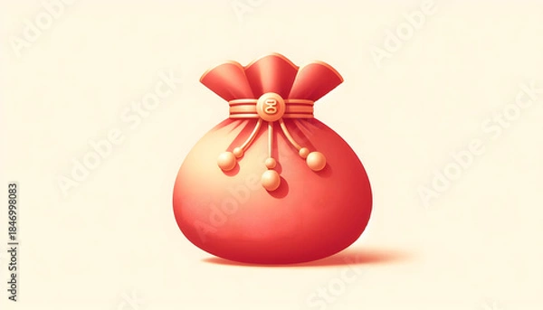 Obraz 붉은말 일러스트