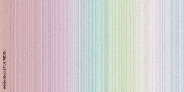 Obraz Pastel Vertical Gradient Stripes in Soft Hues abstract