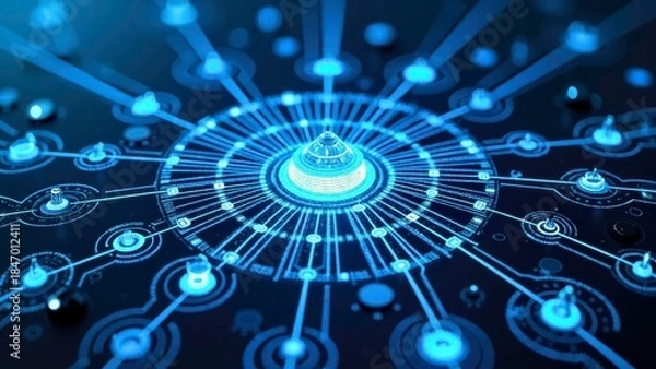 Obraz Intelligent Environmental Device Decoration Technology Art Zone