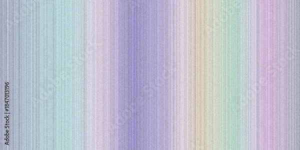 Obraz Pastel Rainbow Vertical Stripes Textured Background