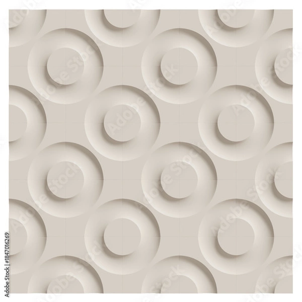 Obraz 3D Gypsum wall panel