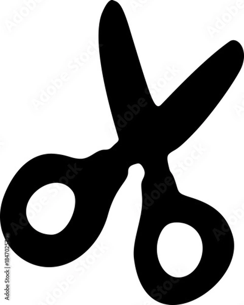 Obraz Minimal Scissors Icon