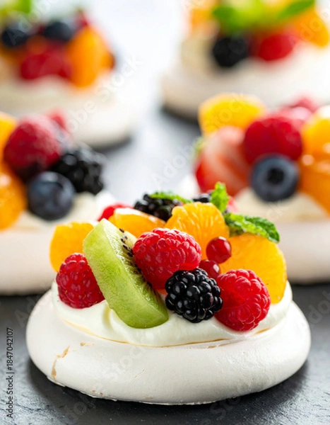 Obraz Beza z owocami