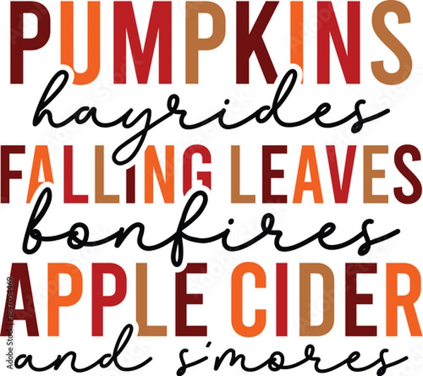 Obraz Thanksgiving  svg design