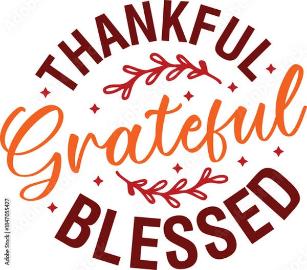 Obraz Thanksgiving  svg design