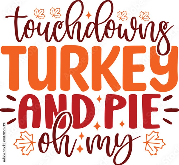 Obraz Thanksgiving  svg design