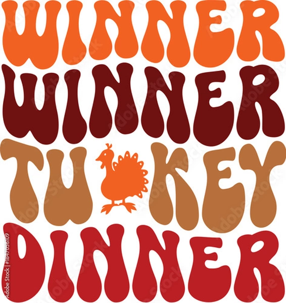 Obraz Thanksgiving  svg design