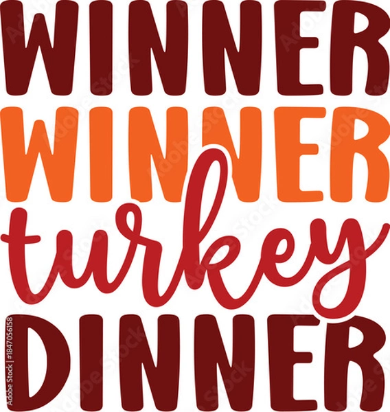 Obraz Thanksgiving  svg design