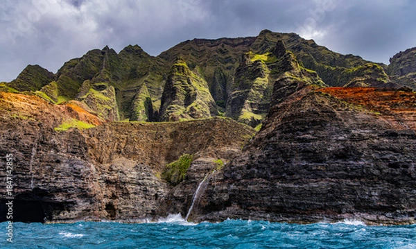 Fototapeta Hawaii, Kuai, Ni Polli Coast