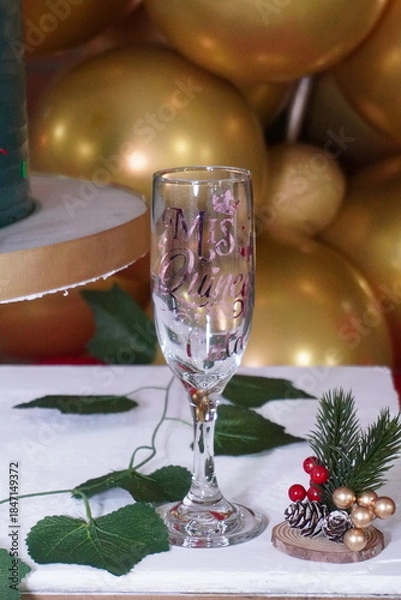 Obraz Copa para brindar con amigos