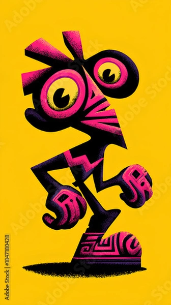 Obraz Vibrant Earth Characters