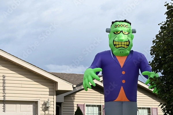 Obraz Giant Inflatable Monster