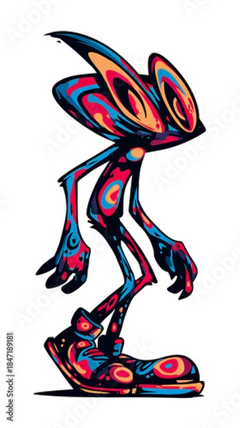 Obraz Vibrant Earth Characters