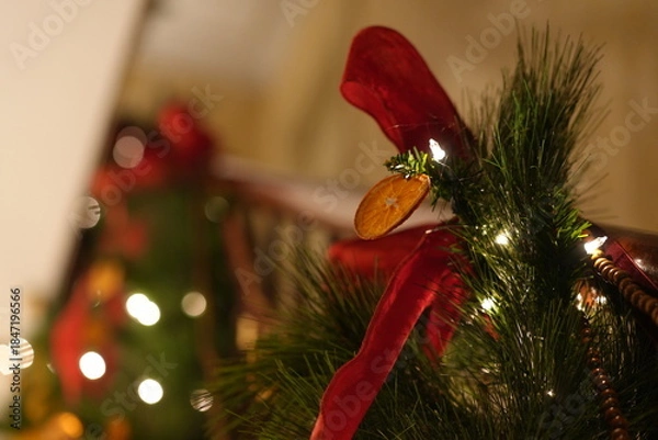 Obraz christmas tree decorations