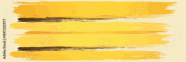 Obraz 황금빛으로 칠해진 붓 터치 효과가 있는 추상적인 배경