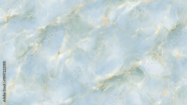 Obraz Elegant blue and gold marble texture. Artificial intelligence image