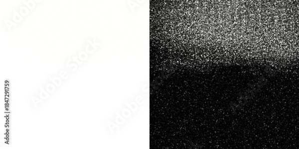 Obraz Gradient snowfall texture fading from light to dark. Winter snow overlay with smooth vertical transition.