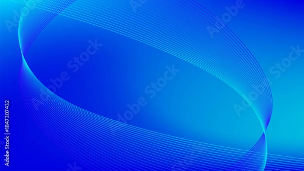Obraz abstract blue wave background