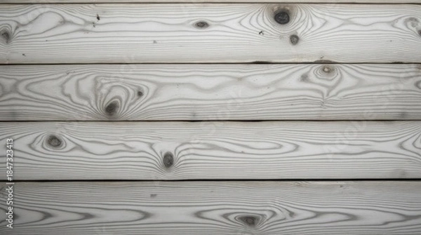 Fototapeta Weathered grey wood planks natural