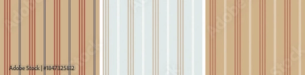 Fototapeta Vertical lines stripe pattern. striped line seamless abstract design for textile print.Vector stripes background fabric texture. 