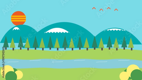 Fototapeta easter eggs in the grass