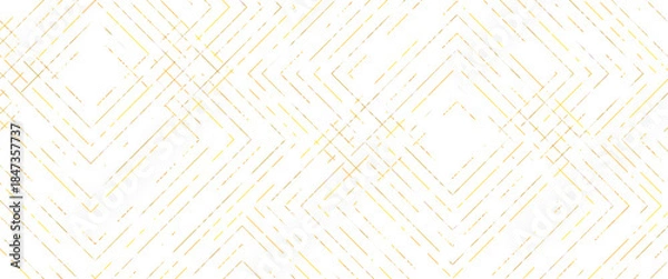 Obraz Vector Abstract Golden Diamond Line Pattern Background