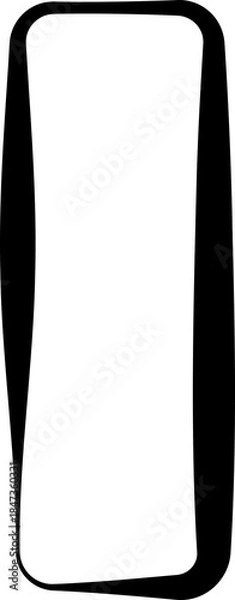 Fototapeta Square line shapes. Geometric elements