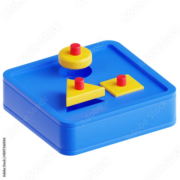 Obraz Puzzle 3D Illustration