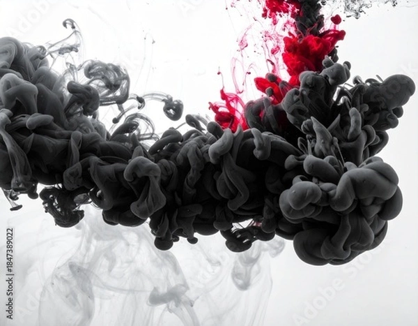 Fototapeta Abstract ink splash background