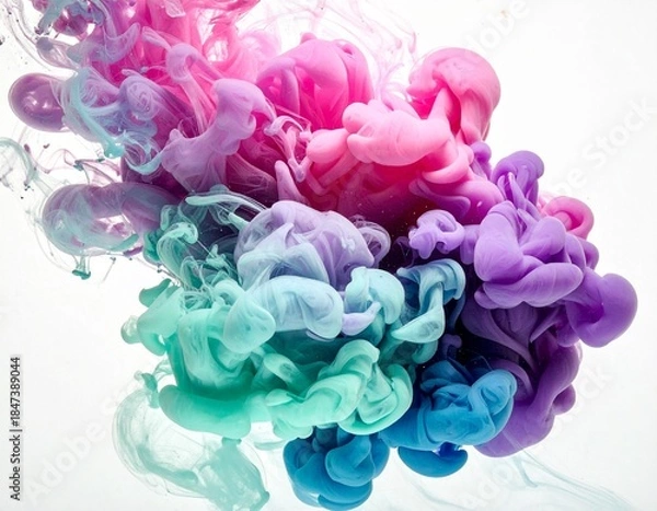 Fototapeta Abstract ink splash background